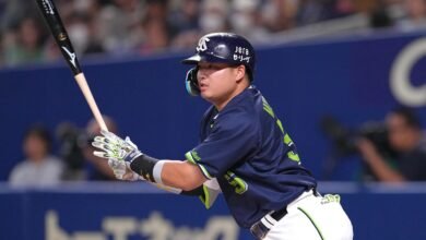 Yakult Swallows vs Yomiuri Giants match player stats